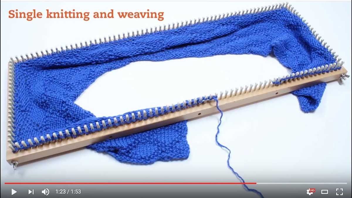Knitting board loom patterns