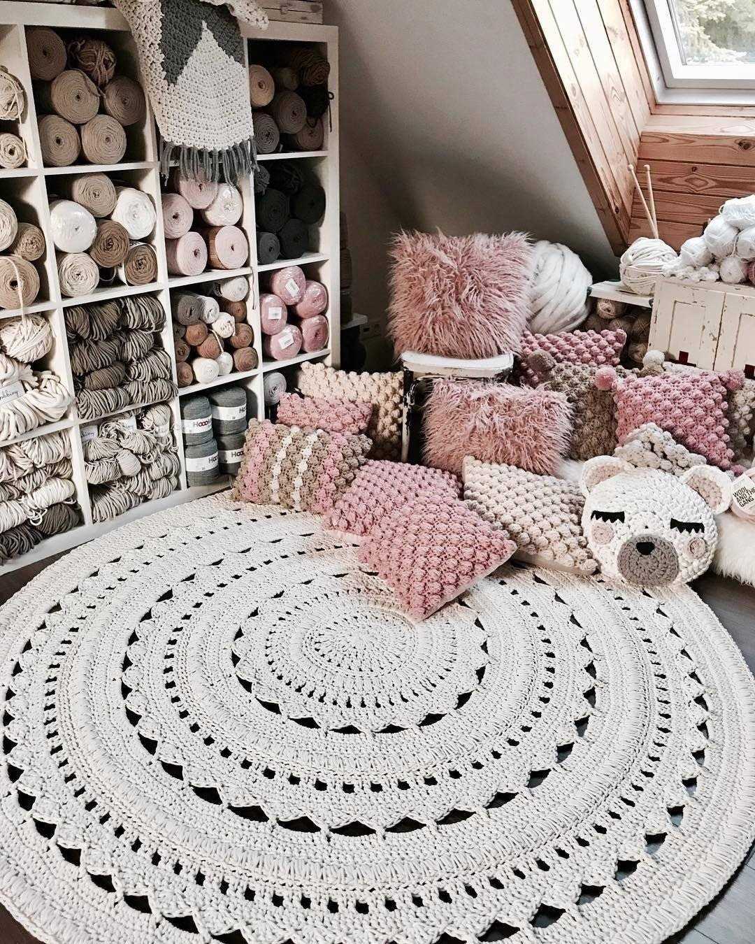 Home decor knitting patterns
