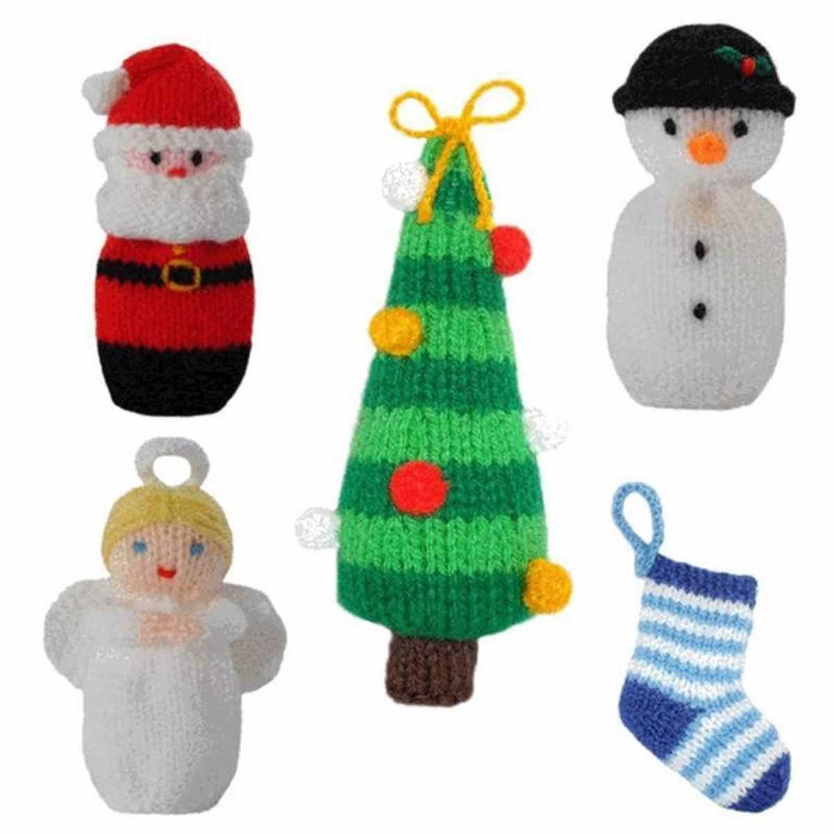 Christmas craft knitting patterns