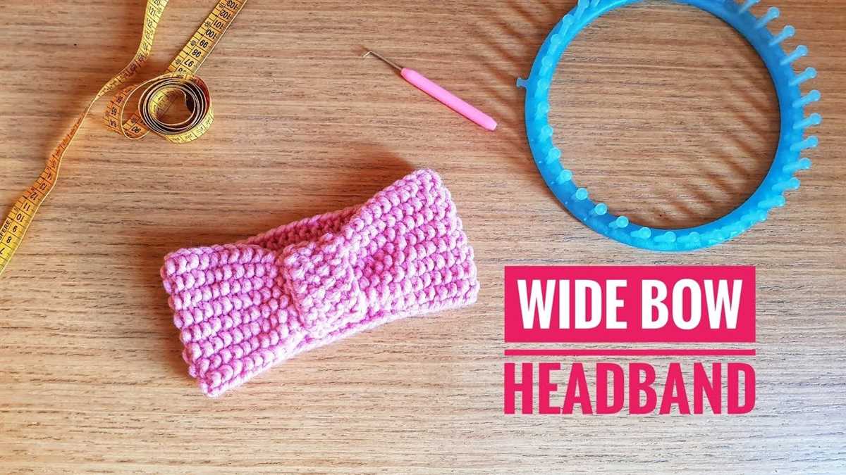 Loom knitted headband patterns