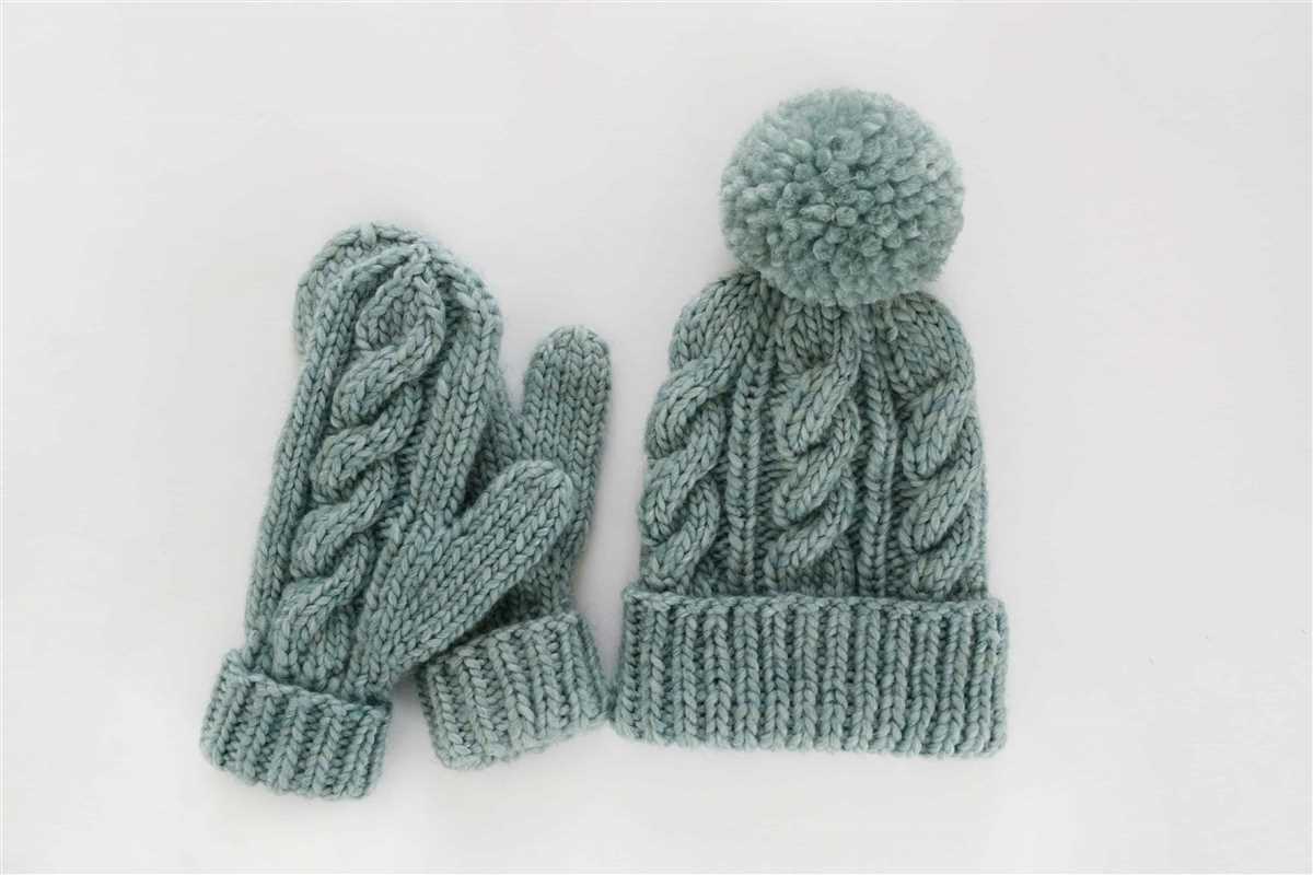 Loom knitting mittens free patterns