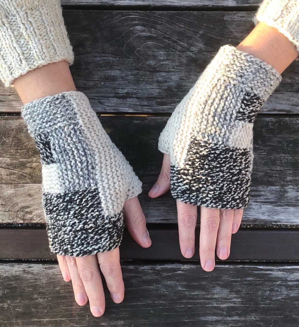 Loom knitting gloves patterns