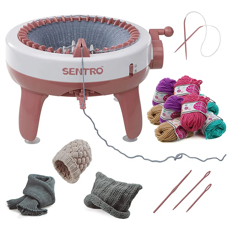 Loops and threads knitting machine patterns