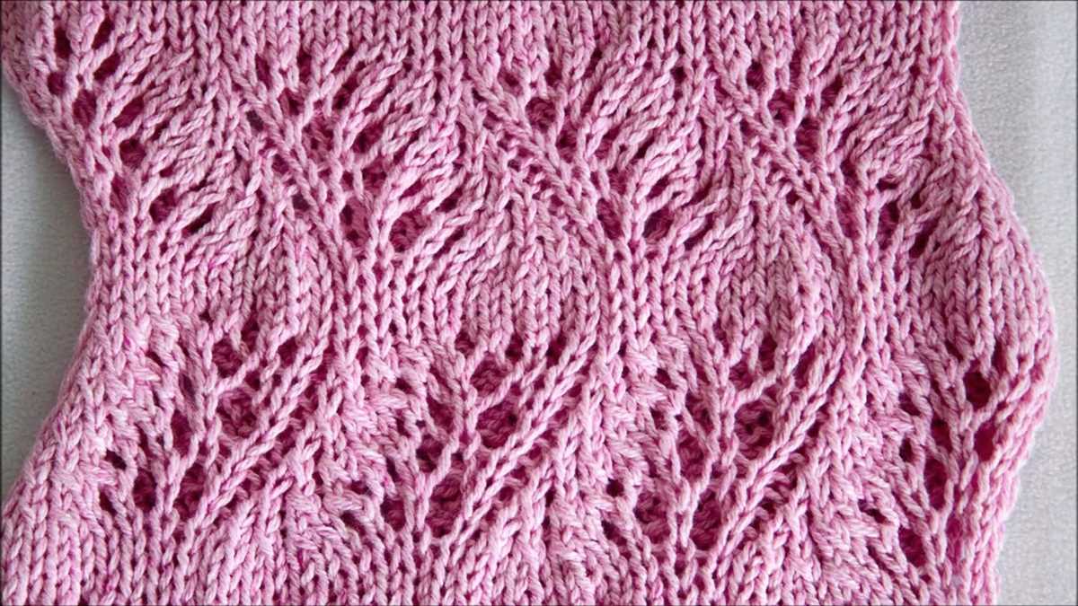 Loopy knitting pattern