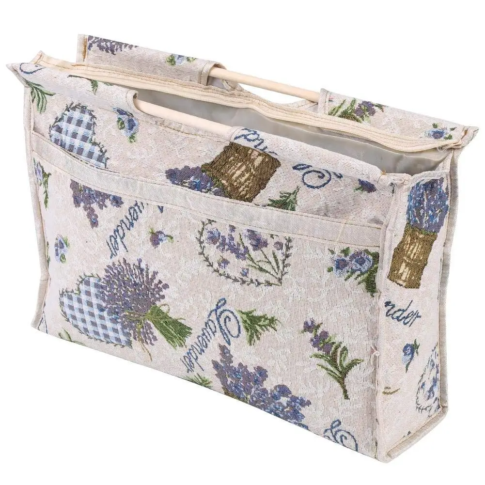 Free sewing pattern for a knitting storage bag