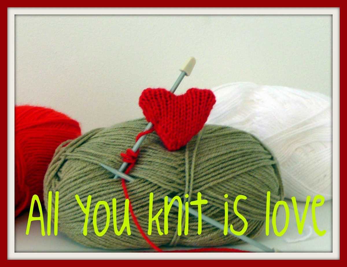 Love knitting patterns