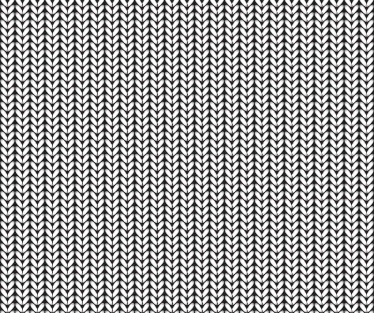Mesh knit pattern