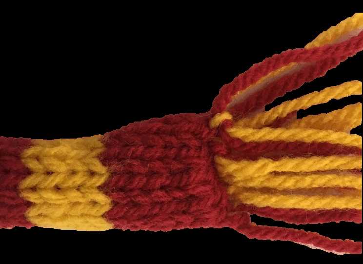 Gryffindor hat knitting pattern