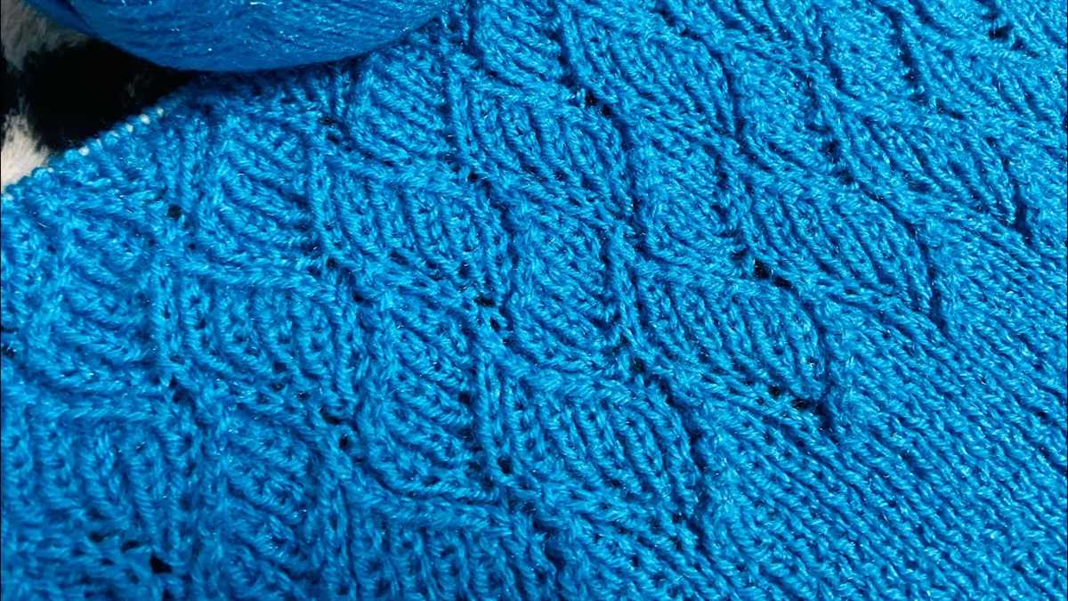 Muffler knitting pattern