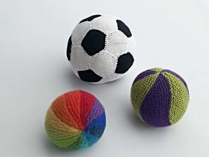 Knit a ball pattern