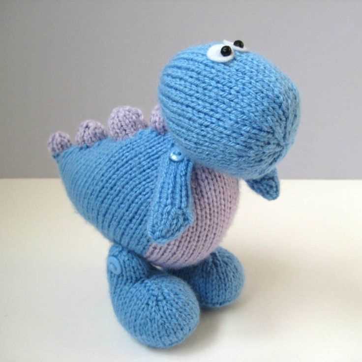 Dinosaur toy knitting pattern free