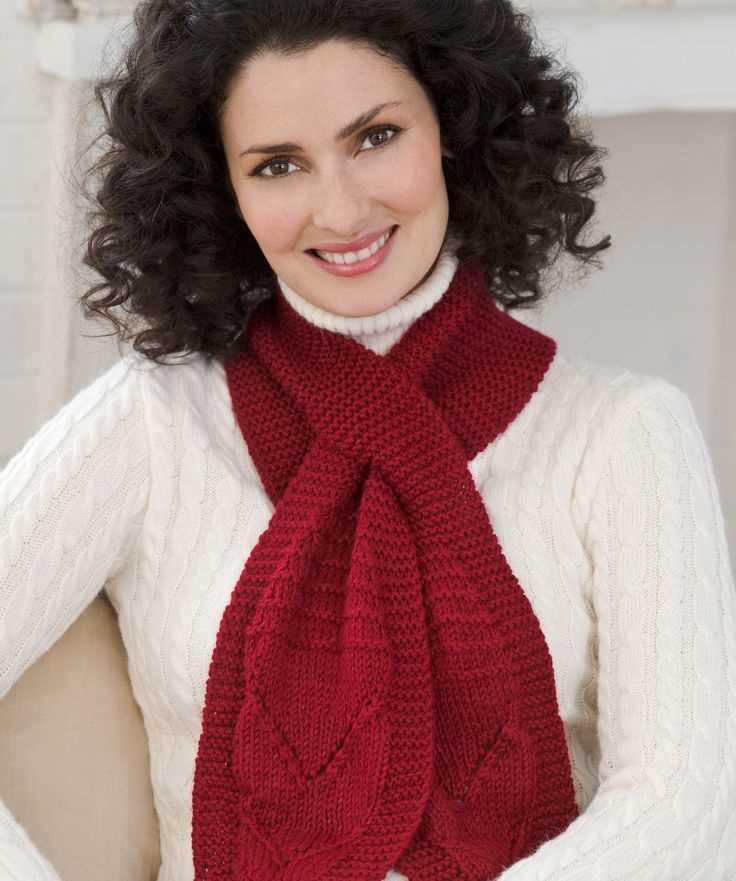 Fuzzy scarf knitting pattern