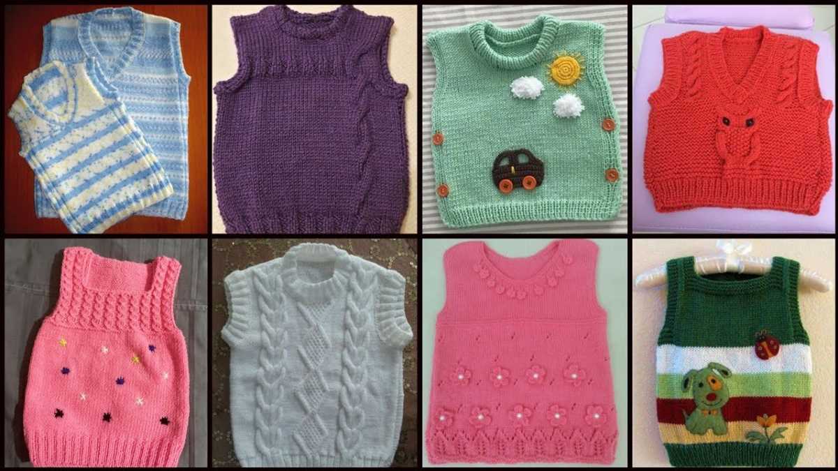 Knit vest pattern easy