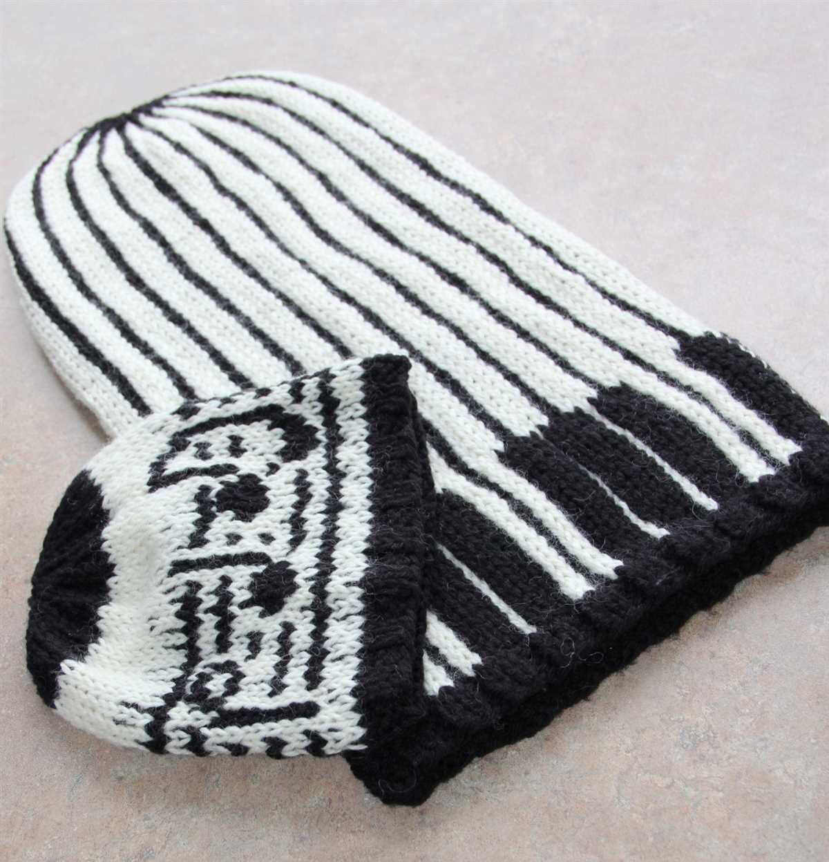Music knitting patterns