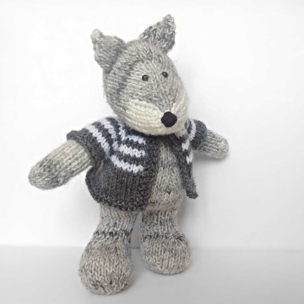 Wolf knitting pattern free