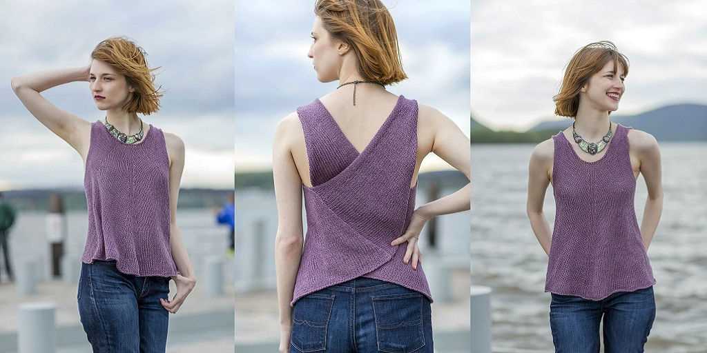 Knitting a Stylish Men's Tank Top - Step-by-Step Pattern Guide Men's knitted tank top pattern