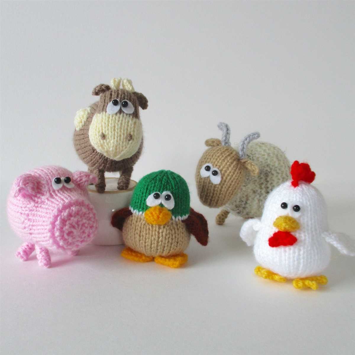 Rooster knitting pattern