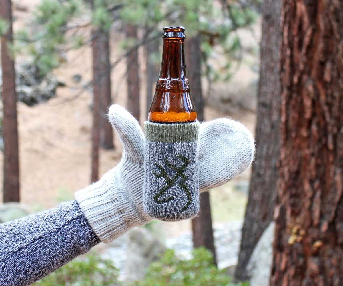 Knit koozie pattern