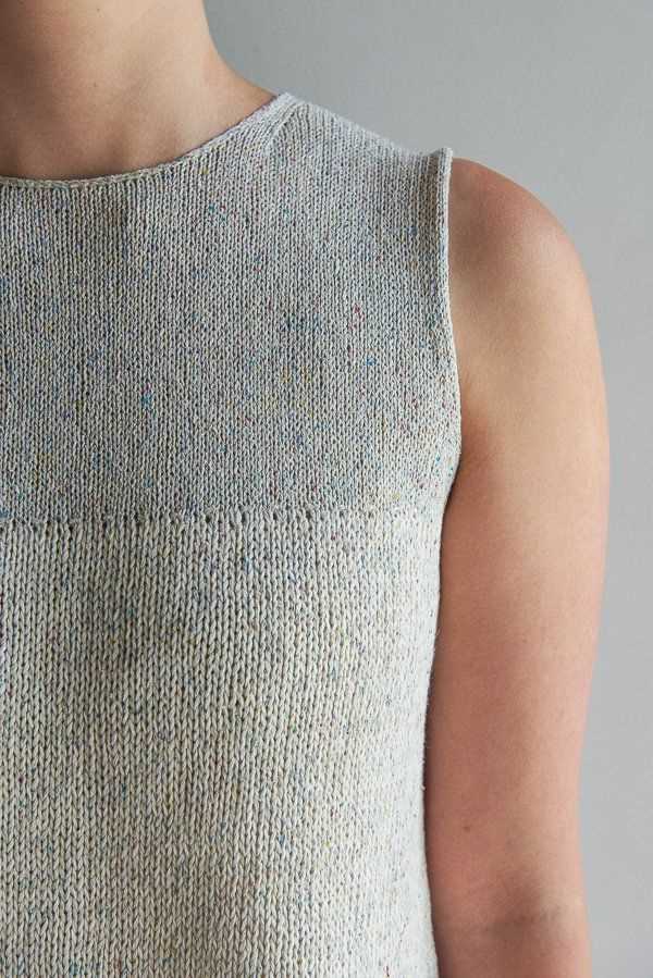 Machine knit tank top pattern