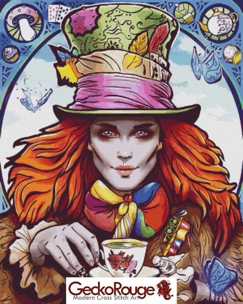 A Knitting Pattern Inspired by the Eccentric Mad Hatter Mad hatter knitting pattern