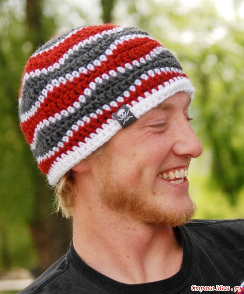 Male beanie knitting pattern
