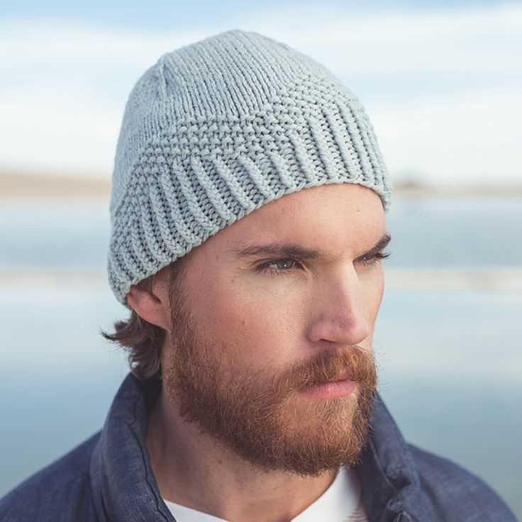 Male beanie knitting pattern