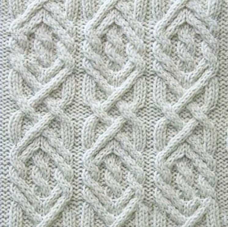 Aran cable scarf free knitting pattern
