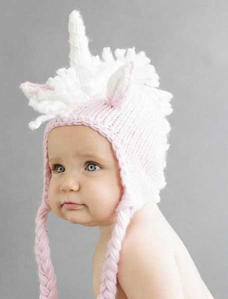 Knitting pattern for unicorn hat