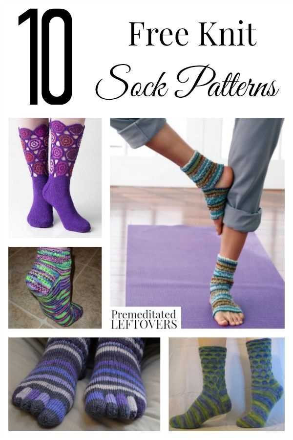 Sock knitting pattern beginner