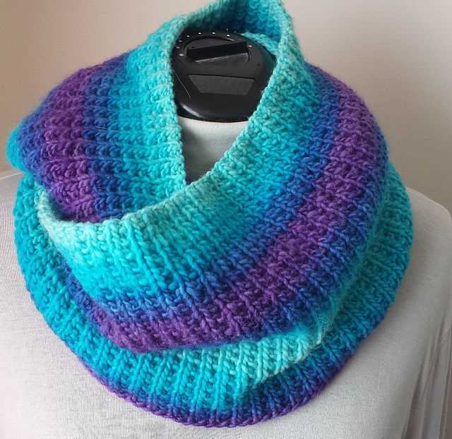 Free easy cowl knitting patterns