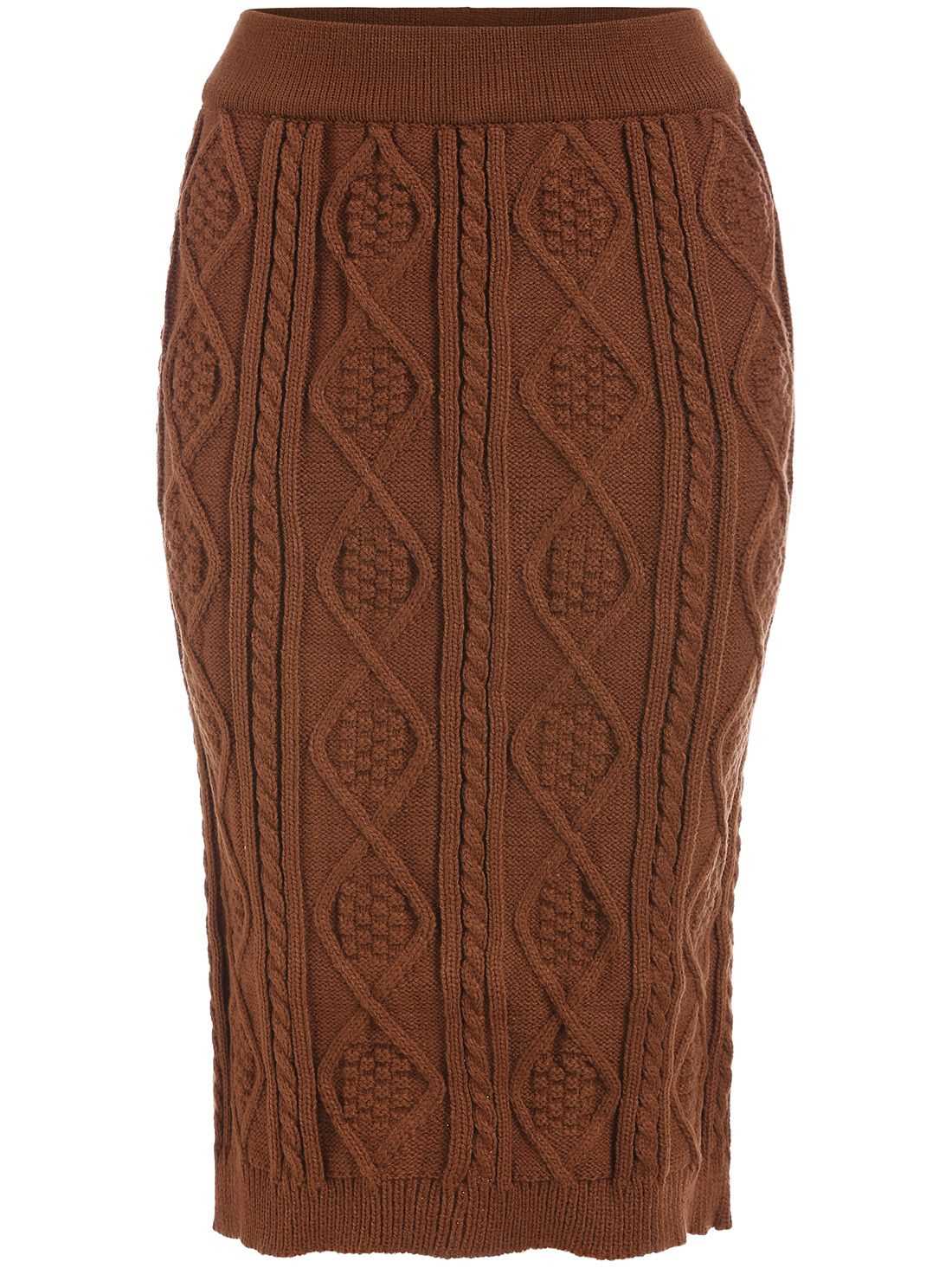 Skirt knit pattern