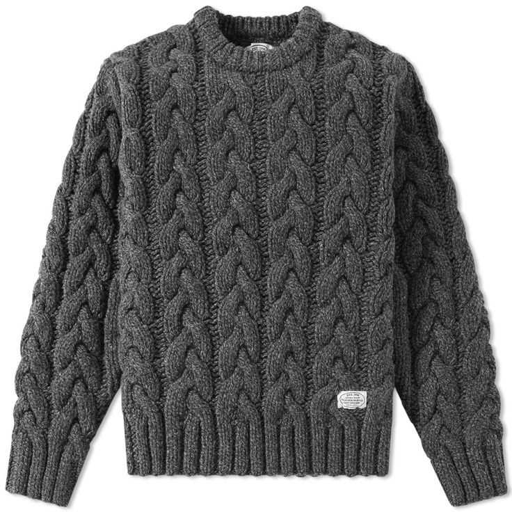 Men's chunky knit sweater pattern