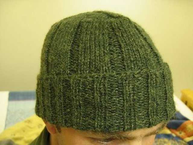 Men's hat patterns to knit