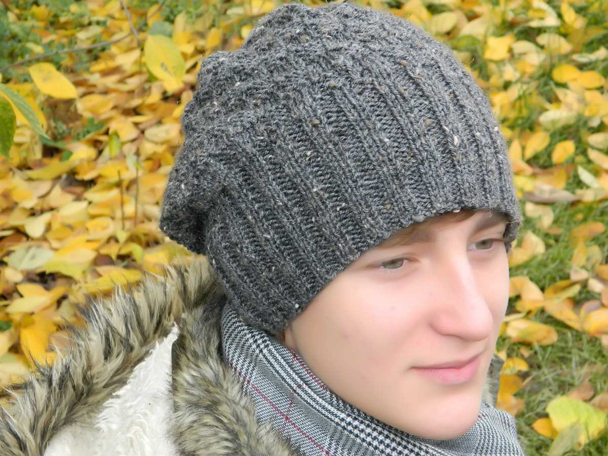Mens chunky knit hat pattern