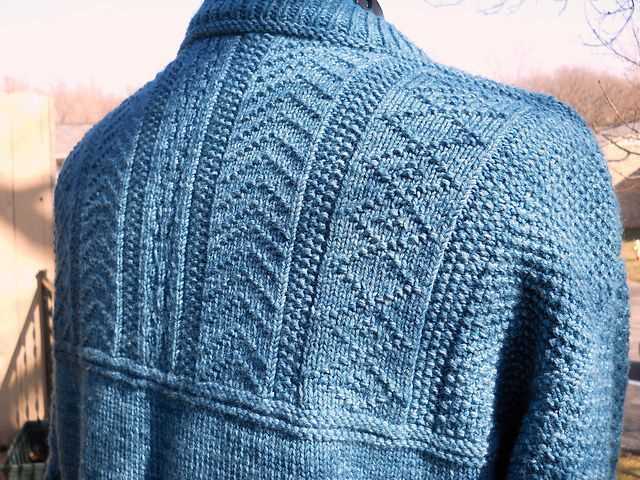 Mens guernsey sweater knitting pattern