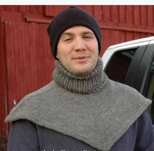 Mens scarf free knitting pattern