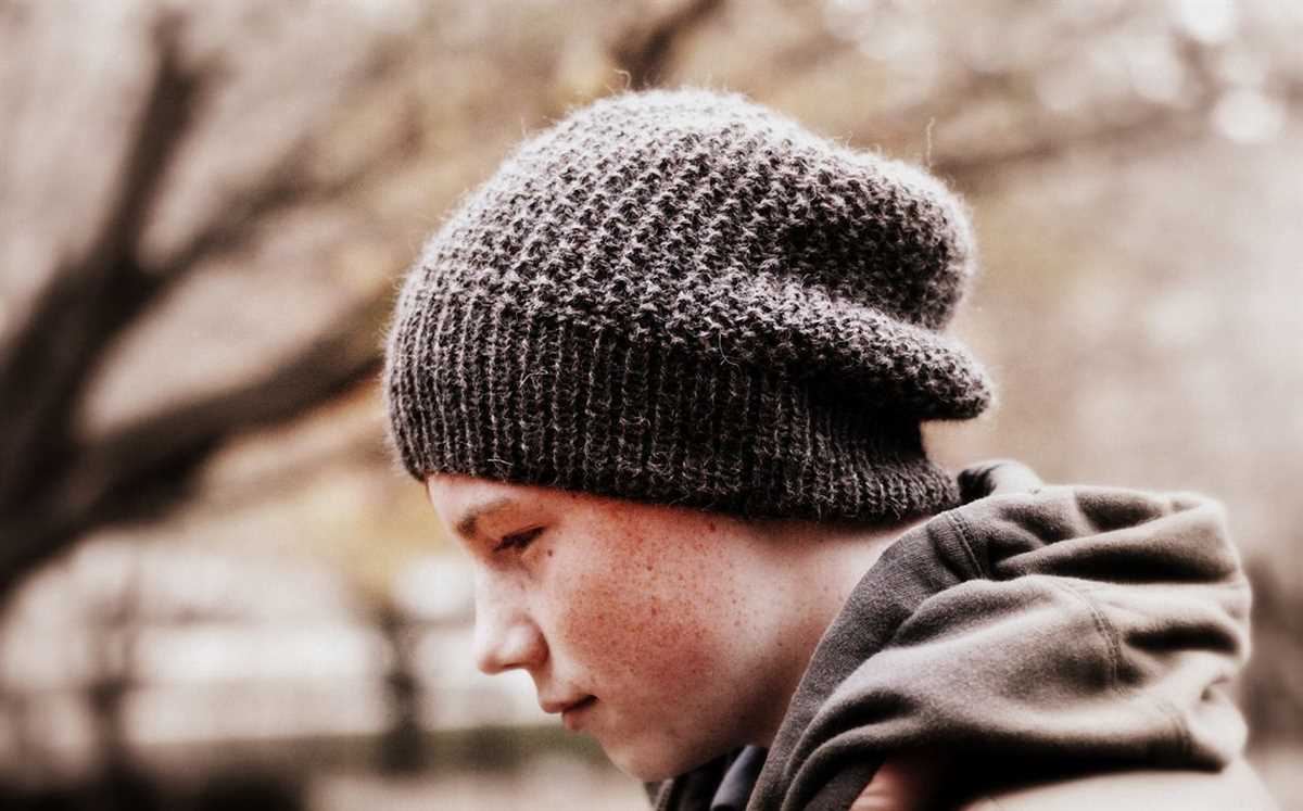 Mens slouch hat knitting pattern free