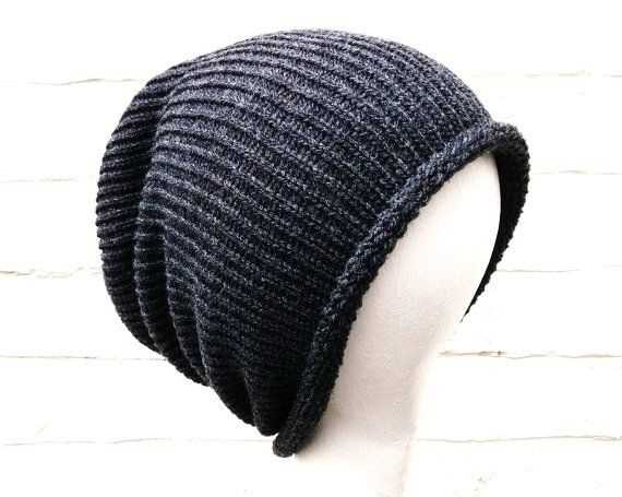 Mens slouch hat knitting pattern free
