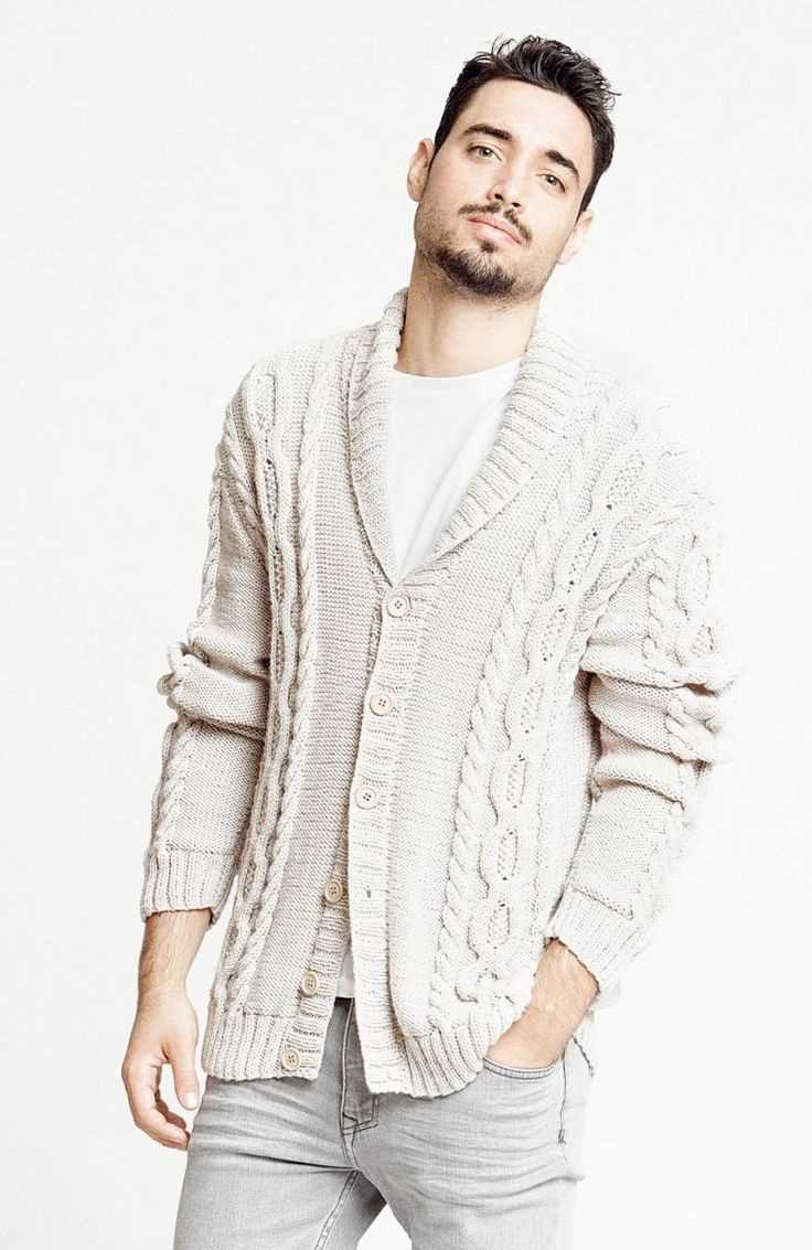 Mens knitted cardigan patterns free