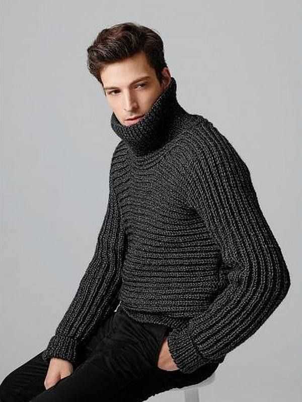 Mens knitted snood pattern