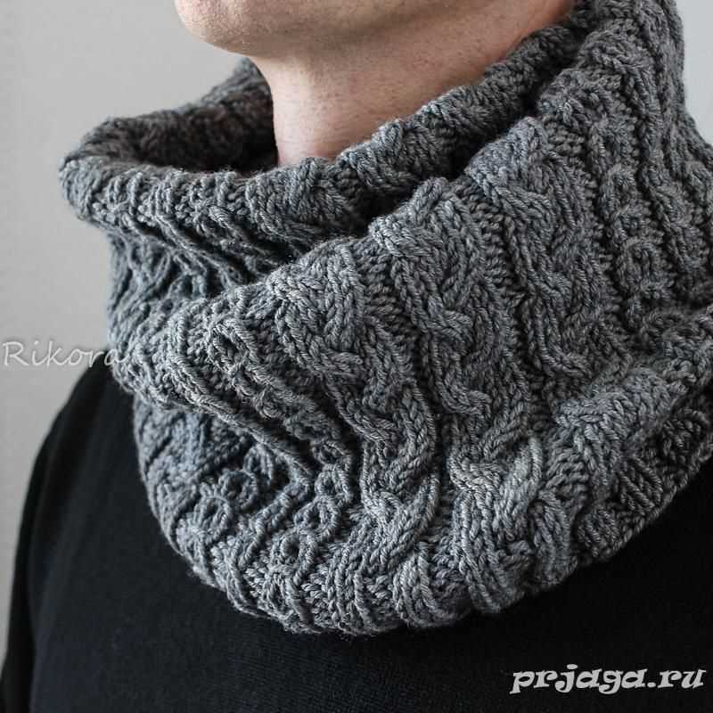 Mens knitted snood pattern