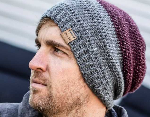 Mens slouch hat knitting pattern free