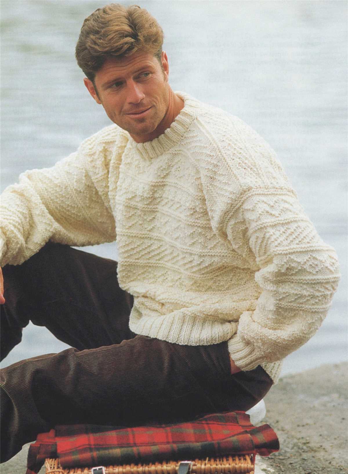 Mens sweater knitting pattern pdf