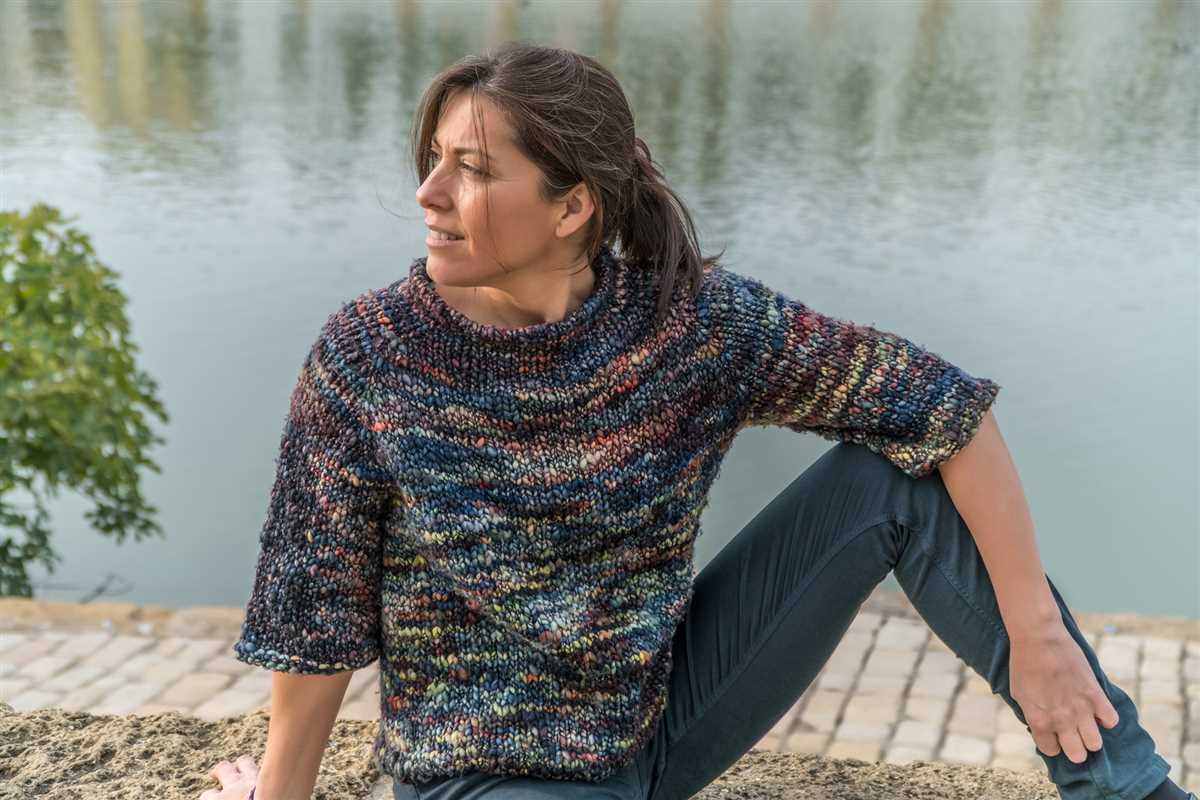 Mens sweater pattern knit in the round
