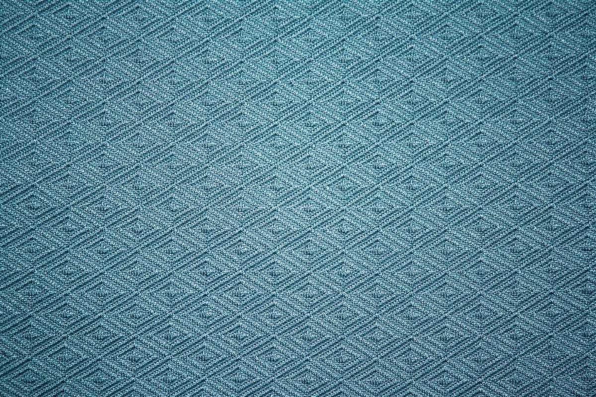 Knit diamond pattern