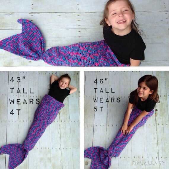 Mermaid tail knitting pattern for adults
