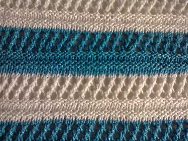 Mesh knit pattern