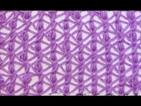 Mesh knit pattern