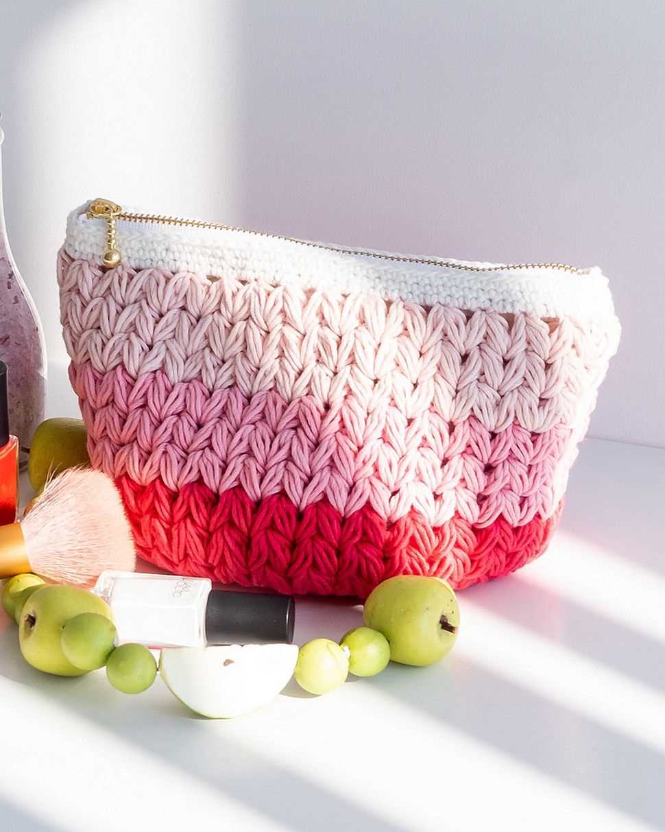 Knitting patterns for pouches
