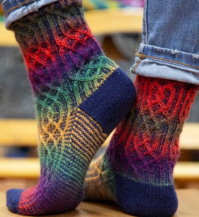 Free tube sock knitting pattern